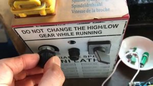 可変速度卓上旋盤(VARIABLE SPEED MINI LATHE)コントロールボックスの制御盤が壊れたもの修理完了しました。