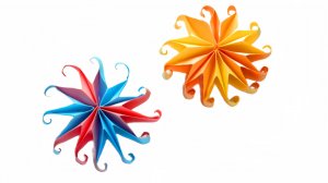 Как легко и быстро сделать новогоднюю снежинку из бумаги