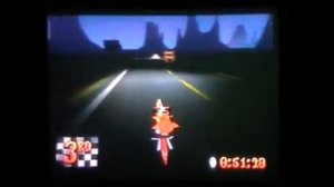 Crash Bandicoot 3 Warped Time Trial-Level 28 Area 51? 1:32:93 (Final ver)