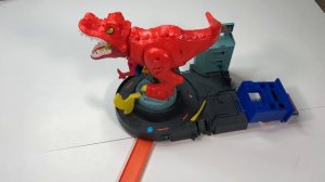 Hot Wheels GWT32 - City T-Rex Attacke Хот Вилс Тиранозавр Рекс
