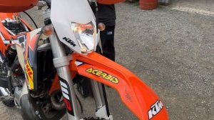 Видео запуска  KTM 200 EXC