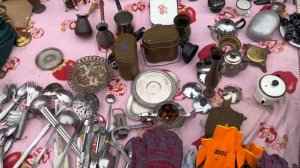 Блошиный рынок Алматы. Базар Жетысу в Алматы.