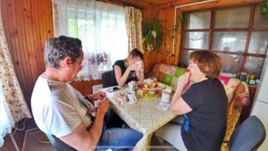 ВЛОГ Завтрак с нами! Мукбанг по-нашему  ))) 25 мая 2020 г.