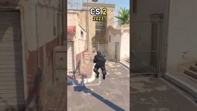 CS2 (2023) VS CS GO (2011) Анимация от третьего лица