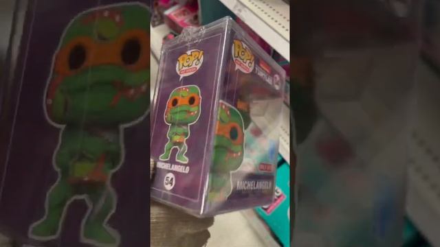 Michelangelo funko pop Art series at Target Teenage mutant ninja 54