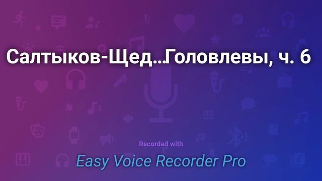 Салтыков Щедрин   Господа Головлевы, ч  6