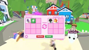 ОТКЛОНИТЬ или ПРИНЯТЬ трейд? ЧТО ДАЮТ ЗА НЕОНОВОГО КОЗЕРОГА? В адопт ми