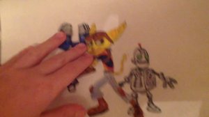 Рисунки мультяшных и игровых героев 2016 ( 2 часть ). Рэтчет и Кланк