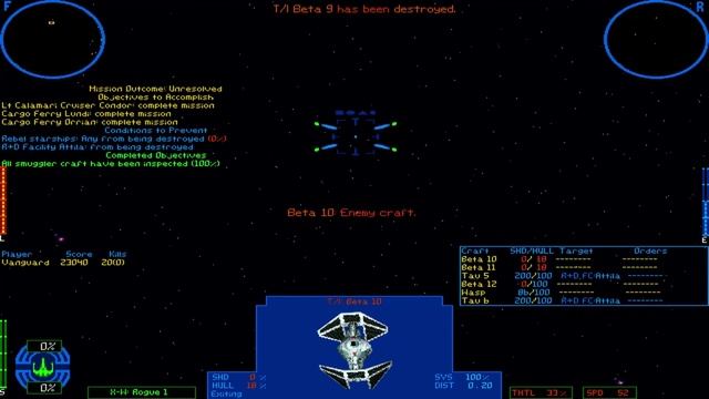 Star Wars X-wing vs Tie Fighter Balance Rebel Campaign Spreading The Rebellion Mission 12 X-Wing PO смотреть онлайн