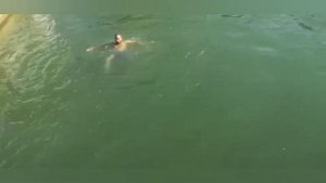 Прыжок воду Умахановка Дагестан