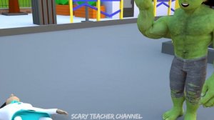Nick Hulk vs Zombie Hulk War - Scary Teacher 3D Brave Earth
