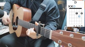 Honesty - Billy Joel,   guitar cover with chord diagram