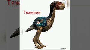 фороракос vs гасторнис#вымершие#птицы#