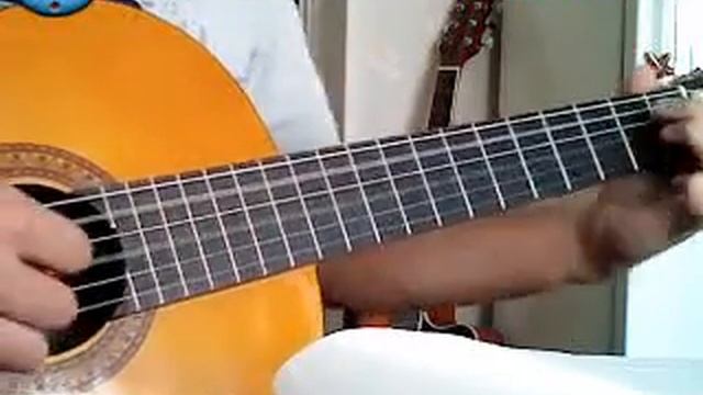 Свободная гитара. Простой Этюд. смотреть онлайн