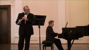 Доницетти Соната А.Коган флейта, Ф.Айзенберг ф-но