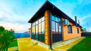 Просторный кирпичный домик с ухоженным садом в 25км от Краснодара | вся инфраструктура рядом