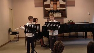 Ц.Кюи-"Badinage" (переложение для флейты и кларнета с ф-но)