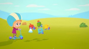 Четверо в кубе -На удачу! - развивающий мультфильм для детей