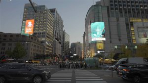 🇰🇷 Сеул, Южная Корея - рождественский сезон на улице Мёндон (2024)
