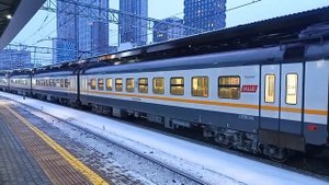 Электропоезд ЭП2Д-0092 сообщением Москва - Кубинка 1 на станции Фили