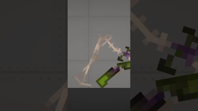 Как сделать Зомби скелета в melan PlayGround