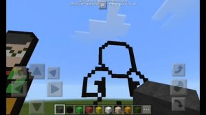 Как построить Робина в Minecraft PE