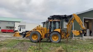 Köp Grävlastare Hydrema 926 D med kran och redskap på Klaravik