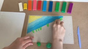 Лепка «Картина из пластилина»