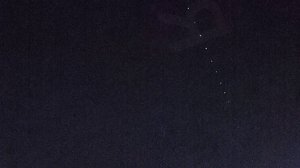 StarLink SpaceX НЛО или поезд Илона Маска спутник Elon Musk Геленджик 29 ноября, 3 декабря 2024