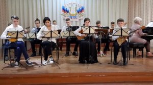 Ансамбль народных инструментов КДШИ им.Корягина. Е.Дербенко, "Край березовый".