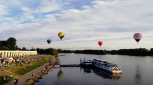 Полет на воздушном шаре июнь 2018 Великий Новгород