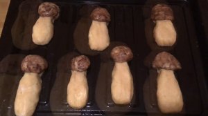 🍄1486🍄 Грибочки сладкоежкам 😋#печенье