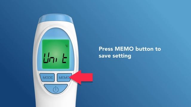Vicks No Touch 3-in-1 Thermometer VNT200 - How to Change from C to F смотреть онлайн