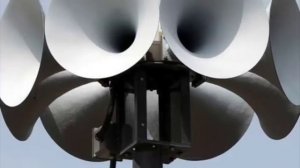 Air raid siren 1 hour
