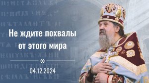 Мне так хорошо было, а потом меня поругал священник... Проповедь о. Андрея Лемешонка  04.12.24