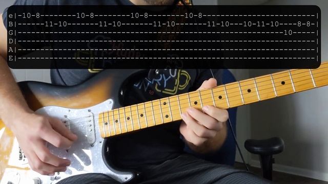 Foals - Wash Off Guitar cover w tabs