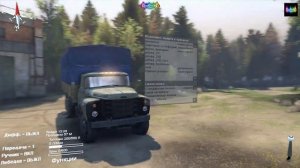 SpinTires - обзор модов (ЗиЛ 133 ГЯ и ЗиЛ Г1 + прицепы v1.0)