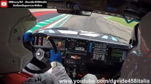 Lancia Delta Evoluzione Gr.A Martini -  On board @ Imola racetrack & pure engine sound