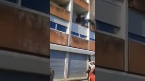 Под Парижем трое Чеченцев спасли человека из огня