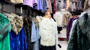 Новый обзор. Шубы у Марины. Модные норковые шубы на Садоводе