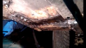 Переварка днища ВАЗ 2106 Часть 4. Сварка днища кузова передней левой стороны