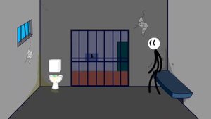 Стикмен побег из тюрьмы 👮!