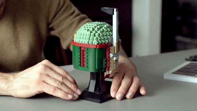 LEGO Star Wars 75277 Boba Fett Helmet смотреть онлайн