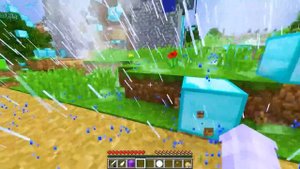 Blessed By A DIAMOND TORNADO In Minecraft!