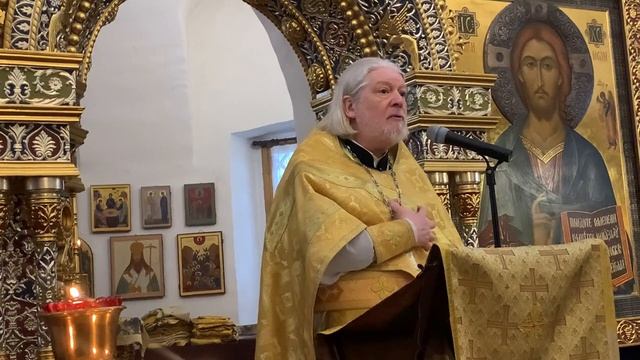 Проповедь перед началом Великого поста (отец Алексей Уминский, 26.02.2023) смотреть онлайн