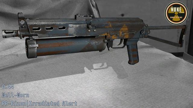 PP Bizon  Irradiated Alert  WearFloat