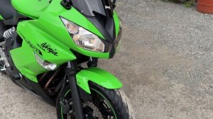 Видео запуска Kawasaki Ninja 400R