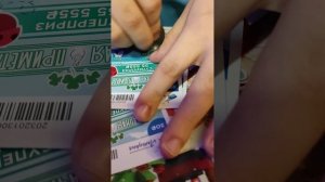 Лотерея "Удачная примета" 3 выигрышных билетика