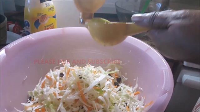 Bahamian Coleslaw with Craisins | Bahamian Cooking