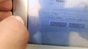 How to format the monitouch display (Error 161:(24) The SPAM area is not formatted)